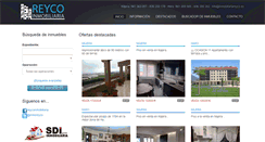 Desktop Screenshot of inmobiliariareyco.es